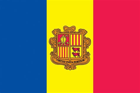 flag of andorra free desktop wallpaper - flag of andorra category ...