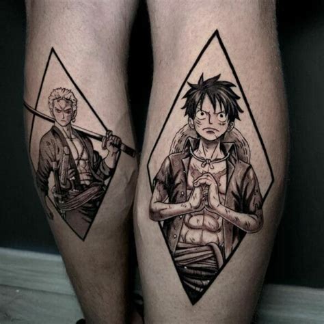 Luffy And Zoro Tattoo