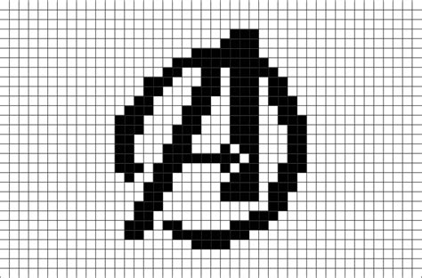 Pixel art Avengers | Dessin Facile, Modèle Difficile, Jeux Vidéos