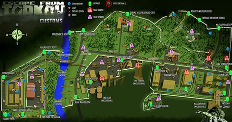 Escape from tarkov customs the spawn points summary guide – Mmoorpg