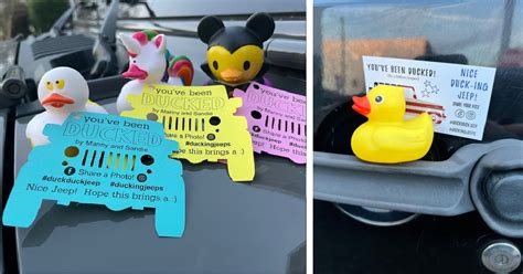 10 Duck Duck Jeep Tags