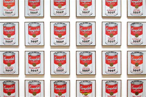 Campbells Soup Cans Andy Warhol Histoire Des Arts - Aperçu Historique