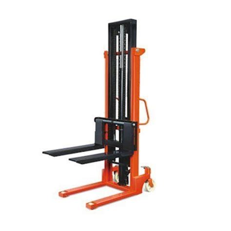 Mild Steel 6 Meter Height Lifting Manual Pallet Stacker (rated Load 1 ...