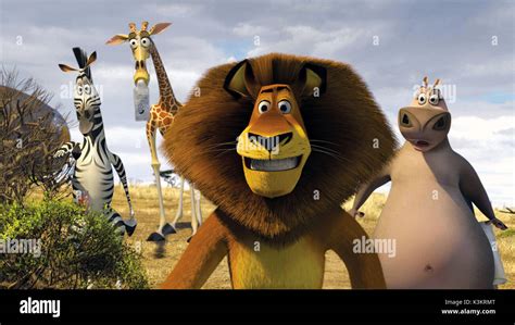 MADAGASCAR : ESCAPE 2 AFRICA CHRIS ROCK voices Marty/ Zebra, DAVID ...