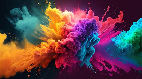 Dust Smoke Colorful Background, Dust, Smoke, Color Background Image And ...