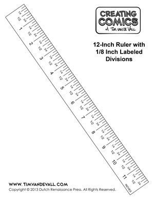 Printable Ruler For Teaching Kids - Tedy Printable Activities