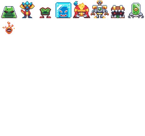 More Monster Sprite Practice! Gonna try and make some boss sprites ...