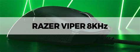 Razer Viper 8KHz Review - The Tech Lounge