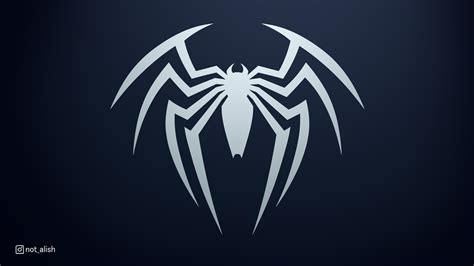 ArtStation - Marvel's Spider-Man 2 symbiote spider-symbol concept