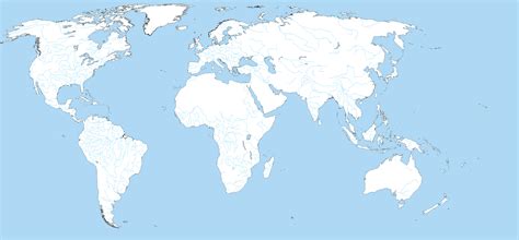 Map World Empty – Topographic Map of Usa with States