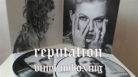 TAYLOR SWIFT REPUTATION VINYL UNBOXING - YouTube