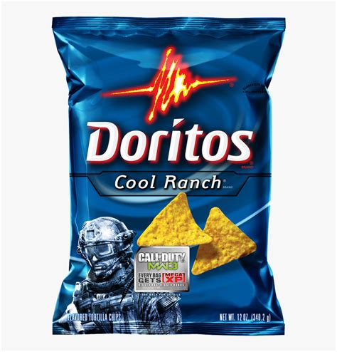 Cool Ranch Promotional Packaging - Nacho Cheese Doritos Bag, HD Png ...