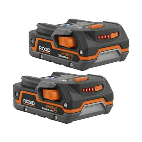 Ridgid R86034 Driver (2 Pack) Replacement 18V Li-on Battery # 130183040 ...