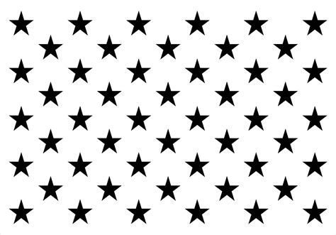 Pallet Flag Star Template