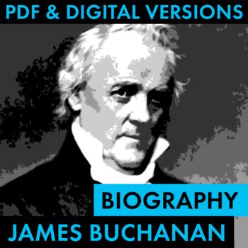 President James Buchanan Biography Research Organizer, Easy Bio ...