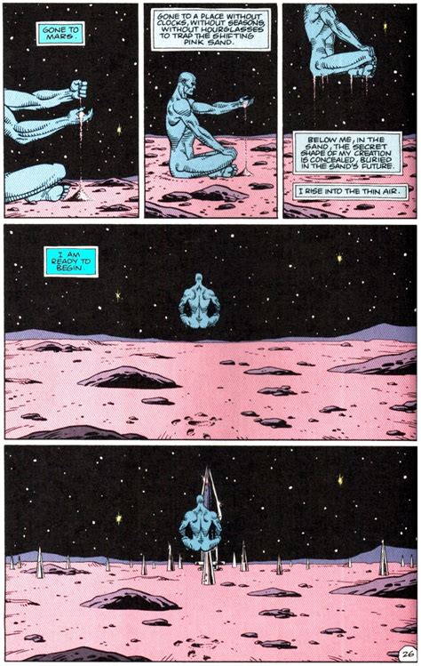 Watchmen Graphic Novel Mars