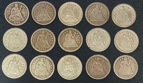 Seated Liberty Dime - Collectors Quality Circulated – CoinsTV