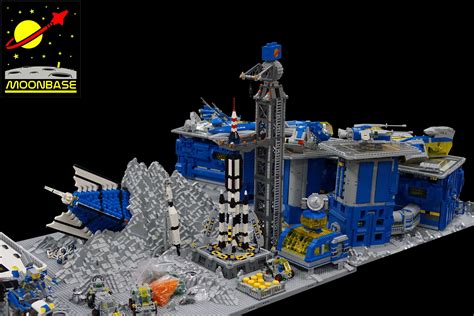 Moonbase V | Lego space sets, Lego worlds, Lego space station