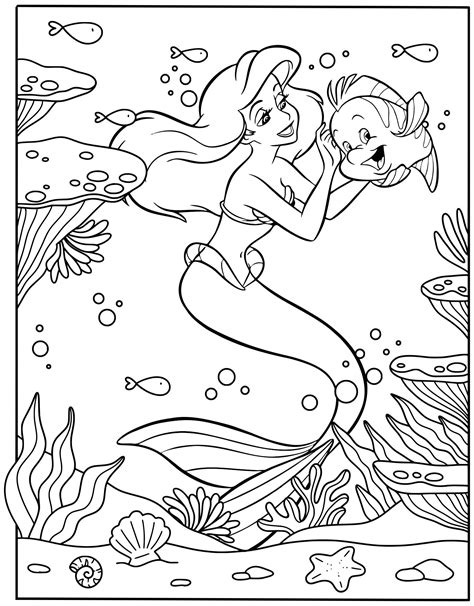 Ariel Coloring Pages Best Coloring Pages For Kids