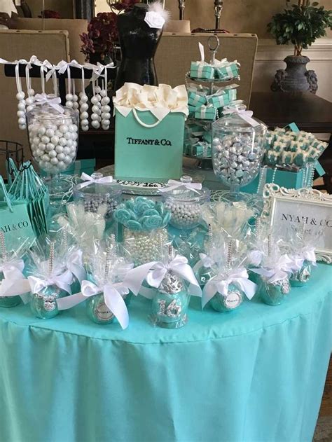 Tiffany & Co Birthday Party Ideas | Photo 1 of 6 | Tiffany blue party ...