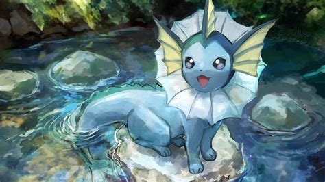 Vaporeon Anime Pokémon Vaporeon (Pokémon) Fond d'écran | Cool pokemon ...