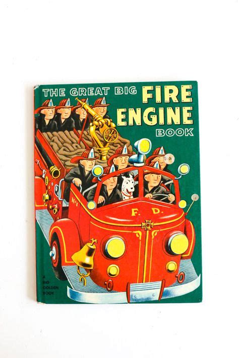 28 VIntage Kids' books about fire stations and firemen ideas | vintage ...