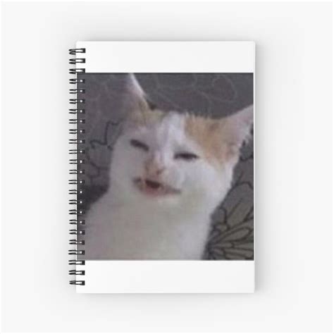 "Lemon cat meme" Spiral Notebook for Sale by pastelmeme | Redbubble