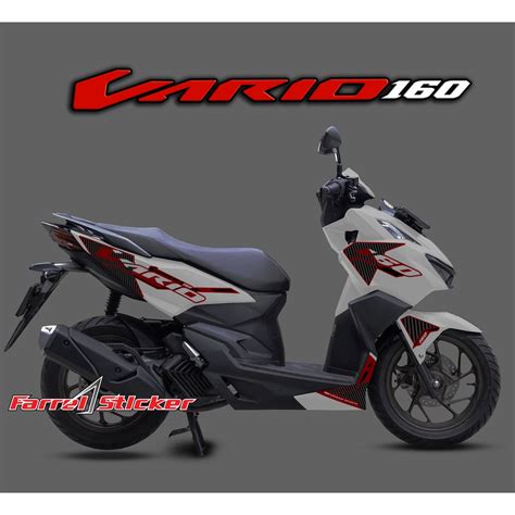 Jual stiker STRIPING vario 160 sticker stripping VARIO 160 MALAYSIA ...