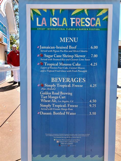 Fresh Epcot: The Menu Boards of the Epcot International Flower & Garden ...