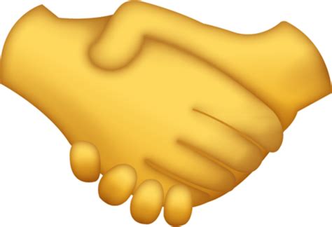 Handshake Emoji [Download iPhone Emojis] | Emoji, Hand emoji, Cool emoji