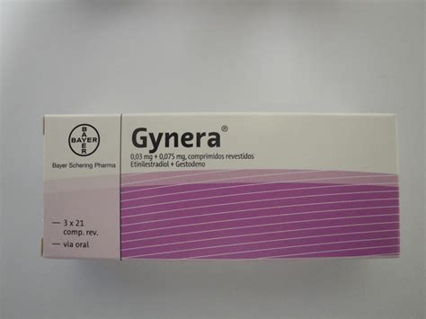 Gynera® (etinilestradiol 0,03 mg + gestodeno 0,075 mg) - Procuro + Saúde