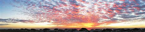 Panoramic beach sunset Photograph by John Myers - Fine Art America