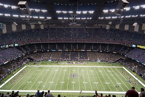 Mercedes-Benz Superdome, New Orleans Saints football stadium - Stadiums ...