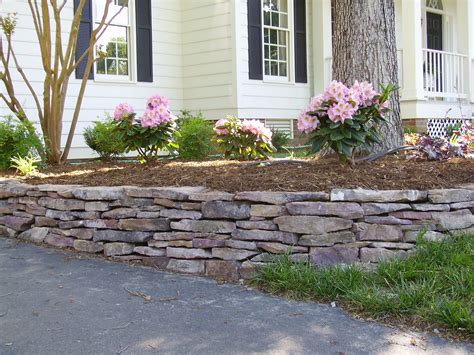 Stacked Stone Landscaping - DIY