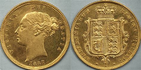 Australia 1887 Melbourne Half Sovereign - AU Details Grade - Top End Coins