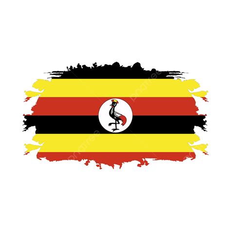 Uganda Flag Transparent Background Design Hd Images, Uganda Flag Brush ...