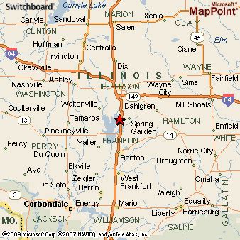 Ina, Illinois Area Map & More