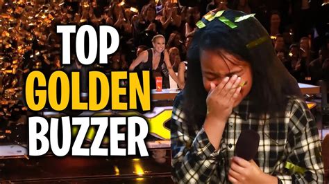 Top Golden Buzzer Moments on America's Got Talent - YouTube