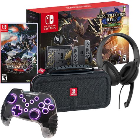 Nintendo Switch Monster Hunter Ultimate Edition Bundle - Walmart.com