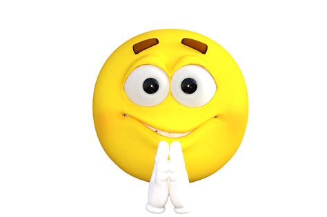 Emoticon Emoji Rezar - Imagen gratis en Pixabay - Pixabay