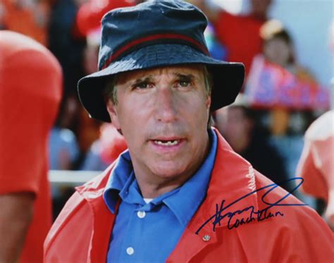 Henry Winkler Signed "The Waterboy" 11x14 Photo Inscribed "Coach Klein ...