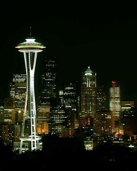 seattle - space needle at night | HDR rendition - best viewe… | Flickr