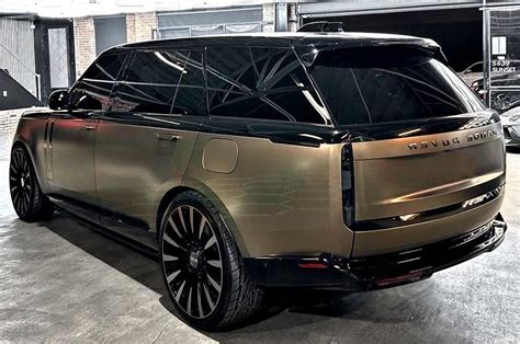 2023 Range Rover LWB V8 Two Tone Wrap By RDBLA | Range Rover Fans