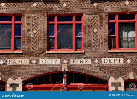 Rapid City Fire Department stock photo. Image of rapid - 118660910