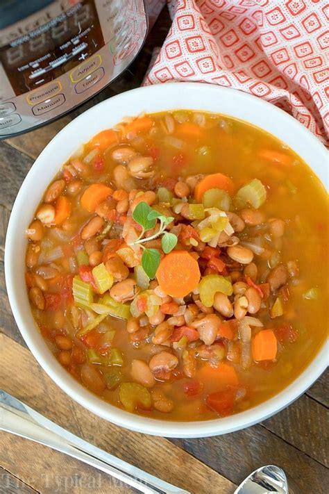 Instant Pot Bean Soup - Dry Pinto Beans - Ninja Foodi Bean Soup