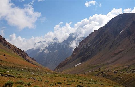 A High Altitude Valley in Alborz Mountains Stock Image - Image of ...