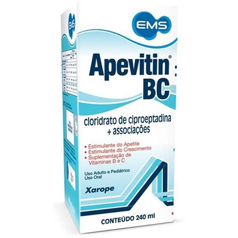 Apevitin Bc solução oral frasco com 240ml | Drogalider