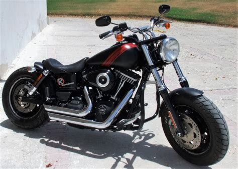 Harley Davidson Fat Bob Radical Custom right side