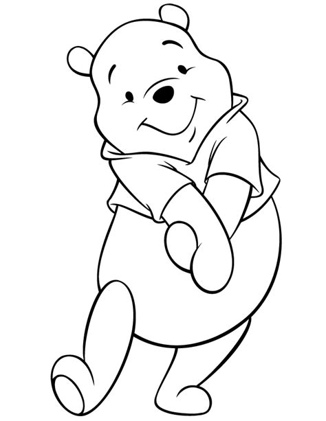 printable winnie the pooh coloring sheet - Clip Art Library