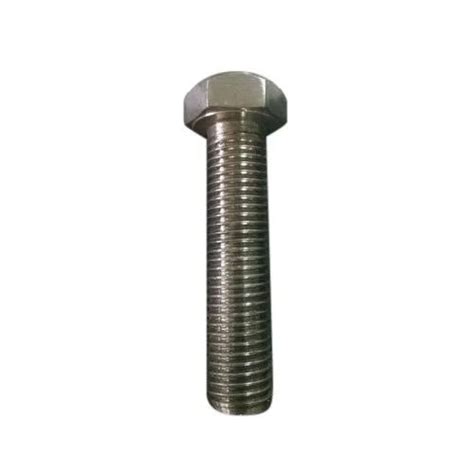 Silver Stainless Steel Hex Head Bolt at Best Price in Mumbai | Balaji ...